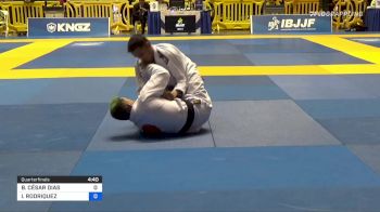 BRUNO CÉSAR DIAS vs ISAAC RODRIQUEZ 2021 World Jiu-Jitsu IBJJF Championship