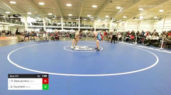 220 lbs Semifinal - Patrick DesLauriers, Ashland vs Genovese Facchetti, Minnechaug