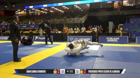 Frederico Pinto Cesar De Almeida vs Juan Camilo Romero 2026 Pan Jiu Jitsu IBJJF Championship