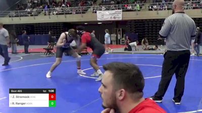 220 lbs Round Of 16 - Zack Stromock, Venetia, PA vs Robert Ranger, Hornell, NY