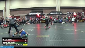 72 lbs Semifinal - Lucas Pipito, Delta Wrestling Club Inc. vs Henry Antrobus, Contenders Wrestling Academy