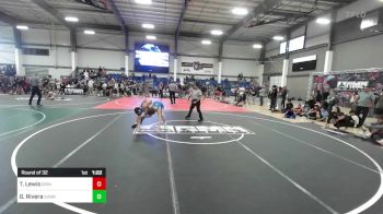 120 lbs Round Of 32 - Teagan Lewis, Grindhouse WC vs Giovani Rivera, Sunnyside WC