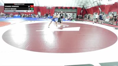 165 lbs Semis & Wb (16 Team) - Brock Brown, Cambridge-Isanti Blue vs Conner Johnson, Weyauwega-Fremont