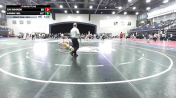 133 lbs Quarterfinal - Zac Bosken, Reinhardt University (GA) vs Logan Heil, Campbell University
