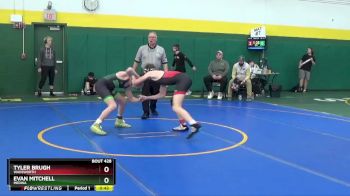 113 lbs Cons. Round 1 - Tyler Brugh, Wadsworth vs Evan Mitchell, Medina