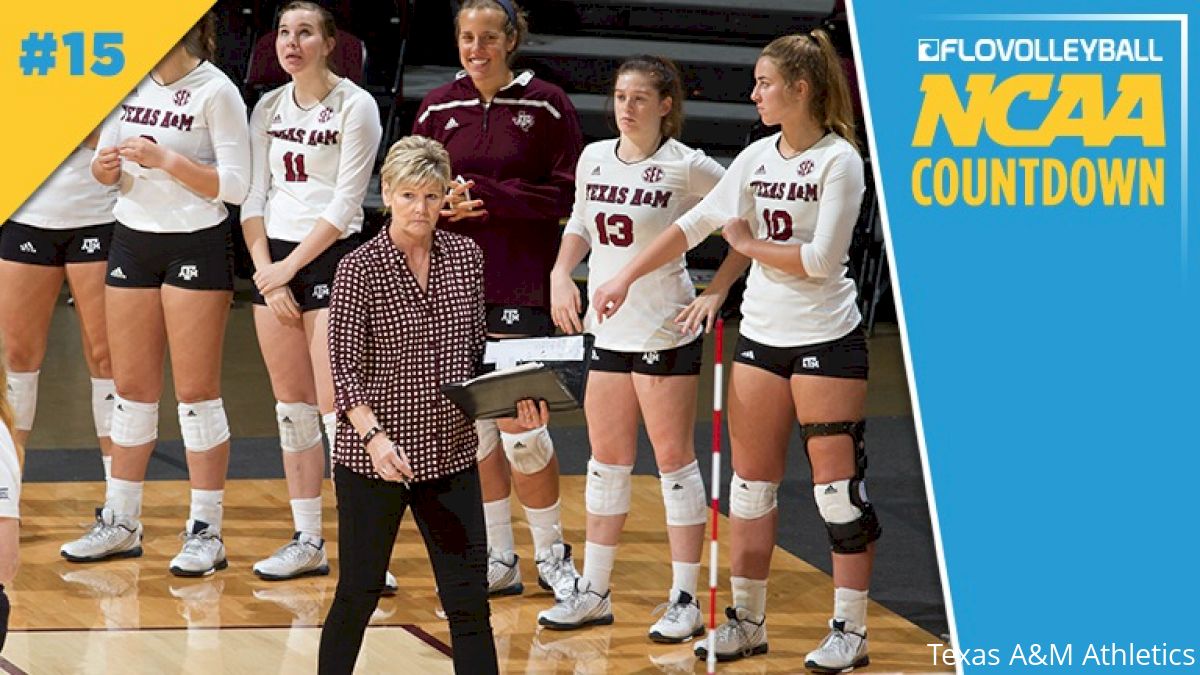 NCAA Volleyball Countdown: #15 Texas A&M