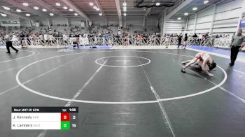 132 lbs Rr Rnd 1 - Jacob Kennedy, 84 Athletes Black vs Konner Lambers, TS Wrestling Prep