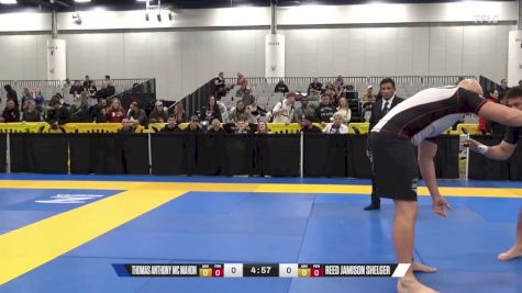 Reed Jamison Shelger vs Thomas Anthony Mc Mahon 2024 World IBJJF Jiu-Jitsu No-Gi Championship