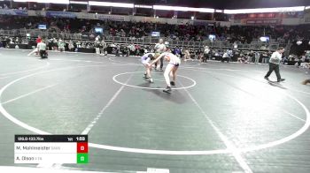 126.8-133.7 lbs Semifinal - Meadow Mahlmeister, Darkhorse WC vs Addisen Olson, X Factor Elite