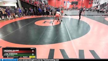 160 lbs Champ. Round 1 - Lane Robinson, St. Charles (EAST) vs Anthony Gulino, Plainfield (NORTH)