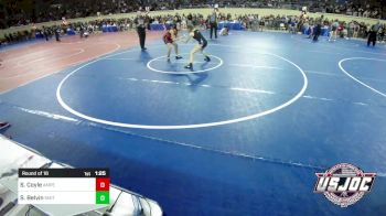 100 lbs Round Of 16 - Shelby Coyle, Amped Wrestling Club vs Silver Belvin, Smith Wrestling Academy