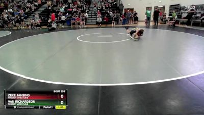 75 lbs Semifinal - Zeke Jansing, Prodigy Wrestling vs Van Richardson, Prodigy Wrestling