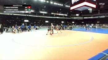 Girls 145 lbs Cons. Round 3 - Jizelle Martinez, Davis (Girls) vs Elizabeth Noble, Lynnwood (Girls)