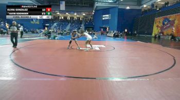 120 lbs Cons. Round 4 - Olivia Gonzalez, Canyon View vs Katie Eddinger, Middletown