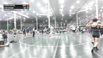 128 lbs Rr Rnd 3 - Loghan Dwyer, Empire Wrestling Academy Gold - HSC vs Zane Crouse, Team Nauman Silver Fox - HSC