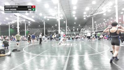 128 lbs Rr Rnd 3 - Loghan Dwyer, Empire Wrestling Academy Gold - HSC vs Zane Crouse, Team Nauman Silver Fox - HSC
