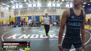 132 lbs Round 6 (8 Team) - Draike McDonald, Roundtree Wrestling vs Sebastian Bonachea, Oakleaf Wrestling Club