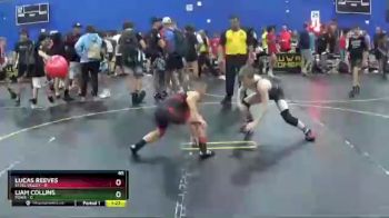 85 lbs Quarterfinals (8 Team) - Liam Collins, POWA vs Lucas Reeves, Steel Valley