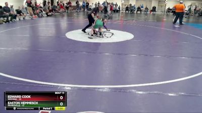 88 lbs Finals (8 Team) - Edward Cook, Waconia vs Easton Hemmesch, Paynesville