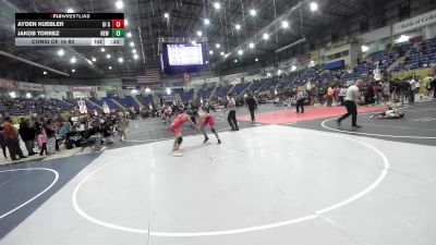 126 lbs Consi Of 16 #2 - Ayden Kuebler, GI Grapplers vs Jakob Torrez, New Mexico Bad Boyz