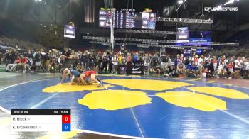 100 lbs Rnd Of 64 - Ryder Block, Iowa vs Kaden Ercanbrack, Utah