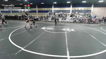 101 lbs Round Of 16 - Elina Harlan, Threshold WC vs Ella Lerma-Cervantes, Cal Grapplers