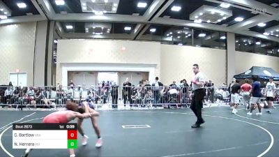 83 lbs 3rd Place - Cameron Bartlow, USA Gold WC vs Nixon Herrera, 951 Wc