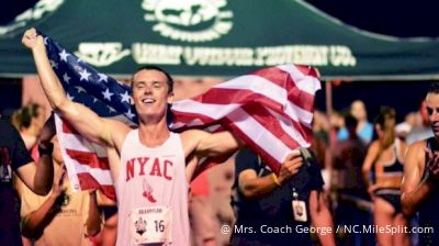 TASTY RACE: Kyle Merber 3:54, Drew Hunter 3:57, Paralympian Brannigan 3:57 At Sir Walter Miler