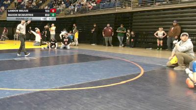 105 lbs Round Of 16 - Landon Melius, Tussey Mountain vs Maxon McMurtrie, Bradford