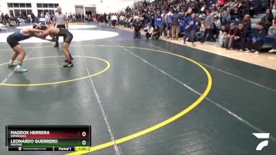 138 lbs Quarterfinal - Maddox Herrera, Esperanza vs Leonardo Guerrero, Mayfair