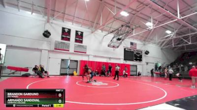 197 lbs Cons. Round 4 - Brandon Garduno, Rio Hondo vs Armando Sandoval, Cerritos College