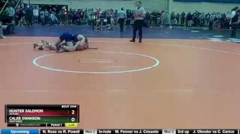 3 - 150 lbs Quarterfinal - Caleb Swanson, Northside vs Hunter Salomon, Skyline