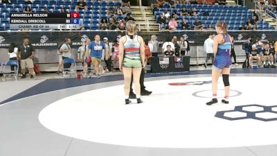 135 lbs Champ. Rd Of 64 - Annabella Nelson, Wisconsin vs Kendall Driscoll, Missouri