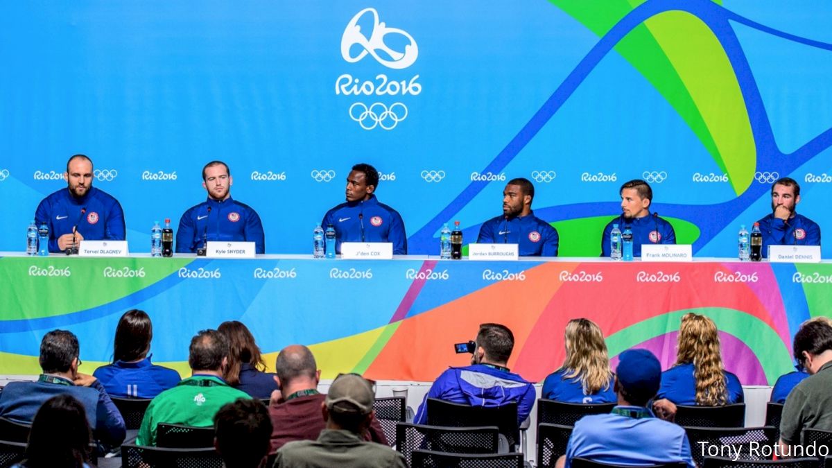 Team USA Men's Freestyle Olympic Press Conference