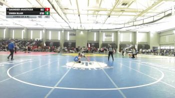 113 lbs Consi Of 8 #2 - Saunder Anastasia, Wilton vs Owen Blair, Newtown