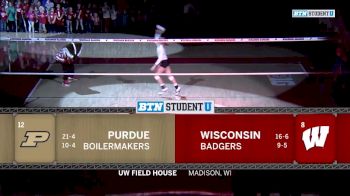 2018 Purdue vs Wisconsin | Big Ten Women's Volleyball