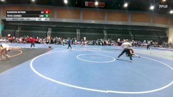 144 lbs Cons. Round 2 - Dawson Myres, Lincoln vs Teyo Gomez, Lowry