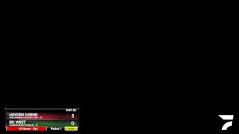 45 lbs Placement Matches (16 Team) - Bo West, Alabama Elite Gold vs Hayden Horne, Williamson County WC