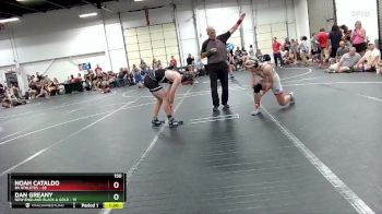 150 lbs Round 3 (8 Team) - Noah Cataldo, 84 Athletes vs Dan Greany, New England Black & Gold