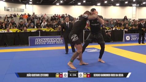 Sergio Raimundo Rios Da Silva vs João Gustavo Zeferino 2025 World IBJJF Jiu-Jitsu No-Gi Championship