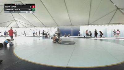 144 lbs Cons. Round 3 - Jonny Lopez, Dark Horse vs William Creech, Laguna Hills High School