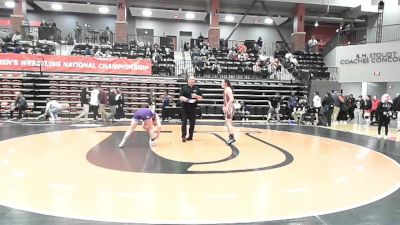 143 lbs Quarterfinal - Emma Walker, Campbellsville vs Isabelle Hawley, Iowa Wesleyan