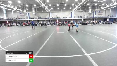 125 lbs Round Of 32 - Isaiah Adams, Harvard vs James Garcia, F&M - UnAttached