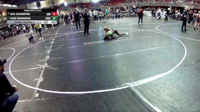 80 lbs Cons. Round 4 - Jake Swanson, Nebraska Elite Wrestling Club vs Axl Schaefer, Double Dog Wrestling