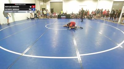140 lbs Waylen Denkins, Ohio vs Olympic Serrao, Pennsylvania Blue