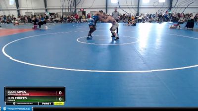 Elite 174 lbs Cons. Round 2 - Luis Cruces, Luther vs Eddie Simes, Wisconsin-La Crosse