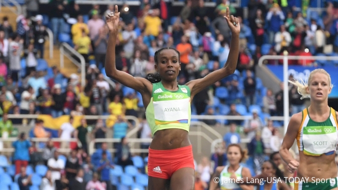 Almaz Ayana Breaks 10,000m World Record at Olympic Games - FloTrack