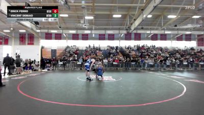 175 lbs Semifinal - Erick Ferro, Natick vs Vincent DeMaio, Methuen