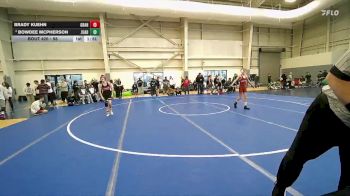 98 lbs Champ. Round 2 - Brady Kuehn, Grantsville vs Bowdee McPherson, Juab