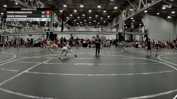 64 lbs Round 4 (8 Team) - Peter Pasqualichio, The Outsiders Squeeze vs Quinn Monahan, Broad Axe Green